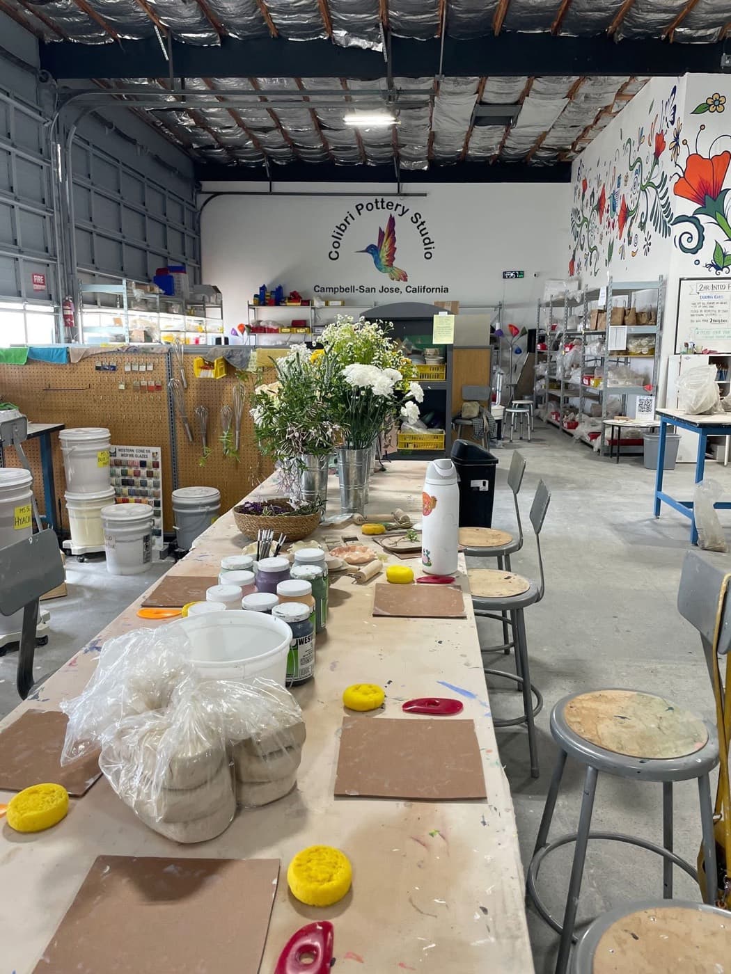 Inside the Campbell studio